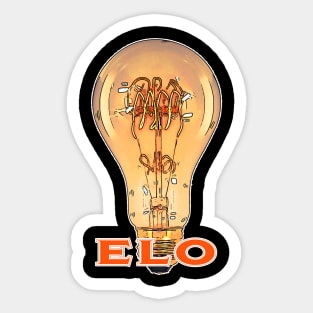 E.L.O. Sticker